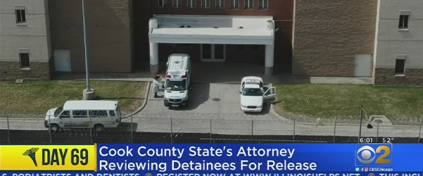 Inmates Fight To Be Released From Cook County Jail Amid Coronavirus Outbreak